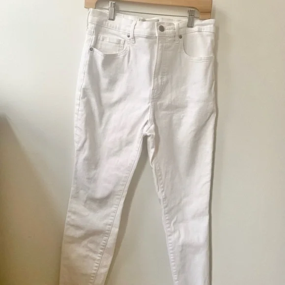 Everlane White Skinny Jeans High-Waisted - Picture 8 of 8